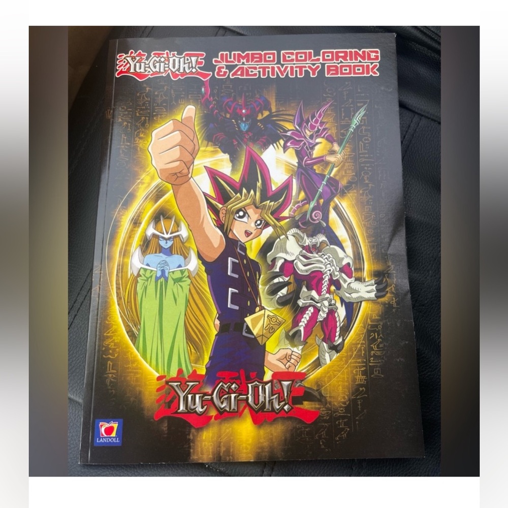 YU-GI-OH!!! Jumbo Coloring and activity book